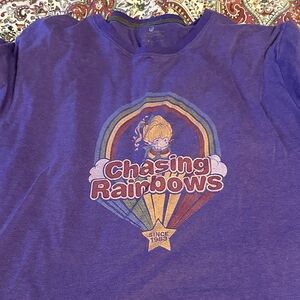 Chasing Rainbows Kids' Purple T-Shirt